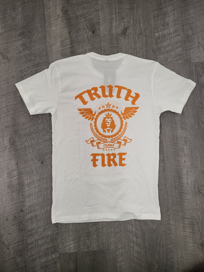 Truth & Fire Tee - White
