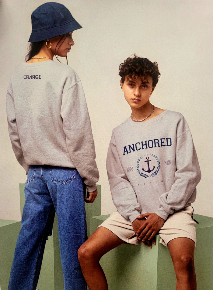 Global Anchored Academy Crewneck