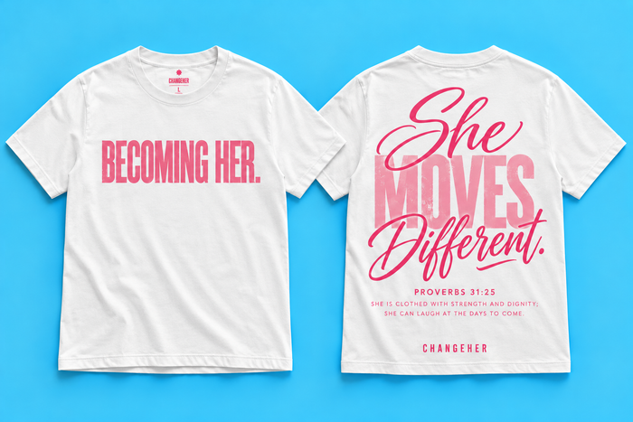 GLOBAL BECOMING HER TSHIRT