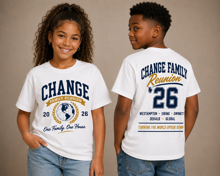 Change Family Reunion Tee - Legacy White (YOUTH)
