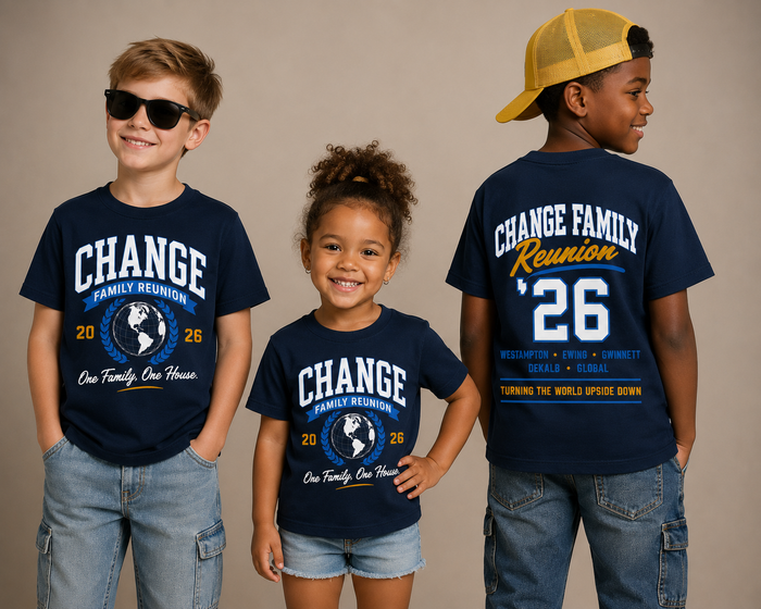 Change Family Reunion Tee - Heritage Blue (YOUTH)
