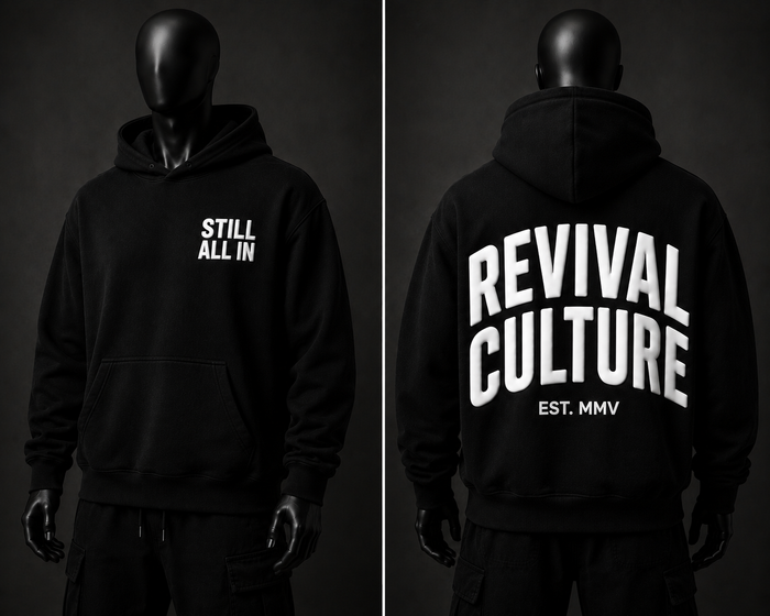 GLOBAL: Revival Culture Hoodie | Change Anniversary 2026 - Black