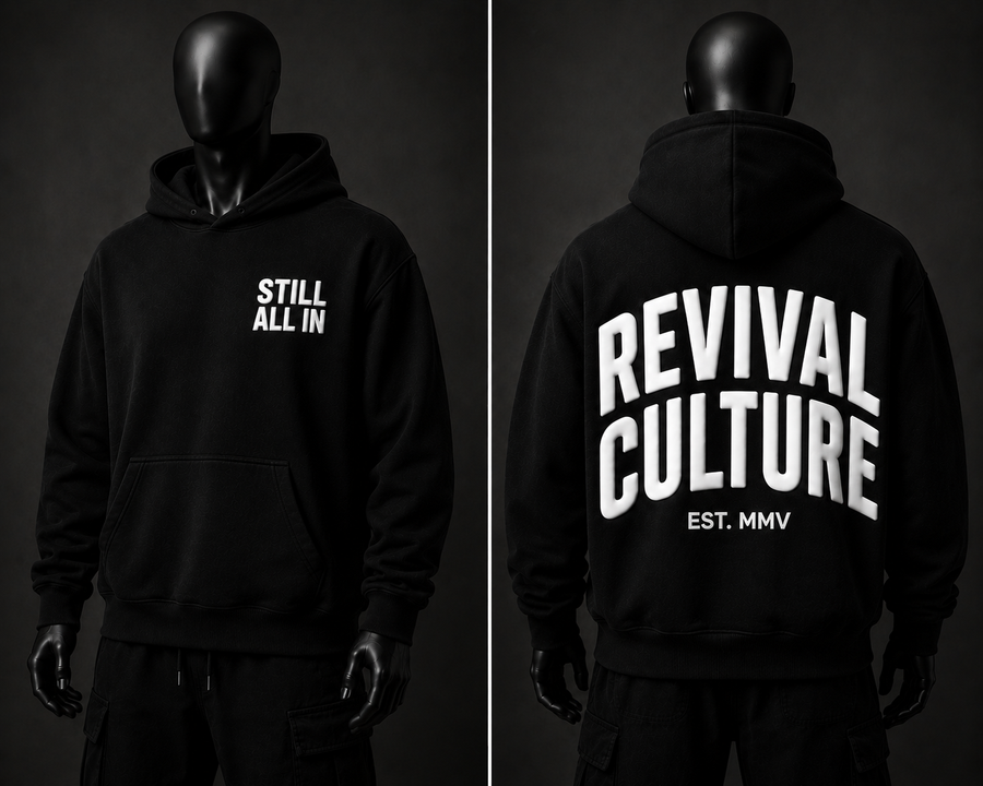 GLOBAL: Revival Culture Hoodie | Change Anniversary 2026 - Black