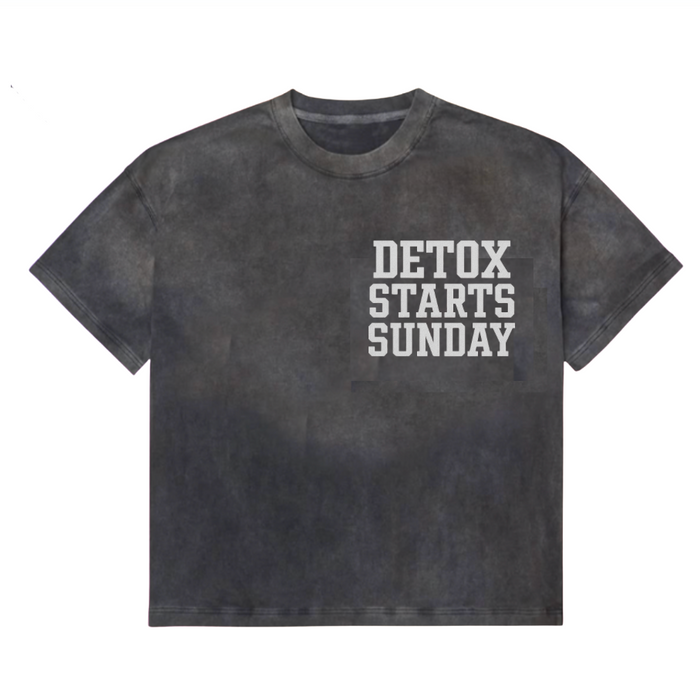 DETOX STARTS SUNDAY T-SHIRT