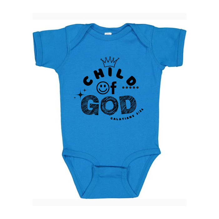 Child Of God Onesie - Blue