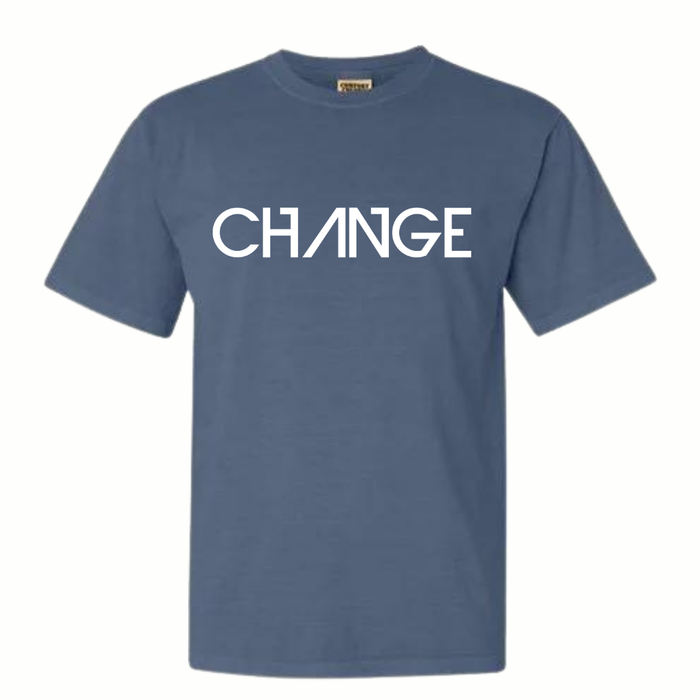 Change Logo T-Shirt - Light Blue