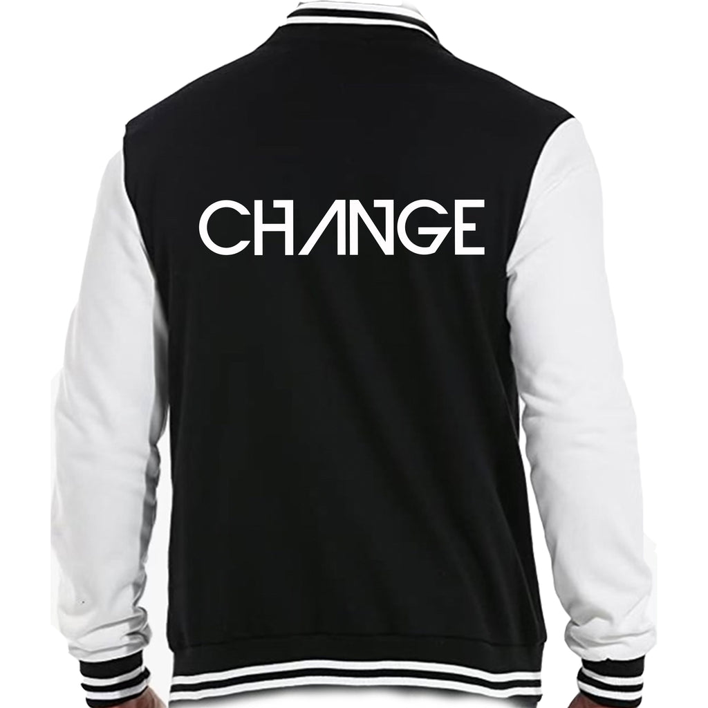 Rep your "CHANGE" Varsity Jacket