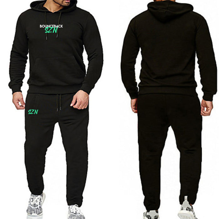 Hooded Pull over Sweatsuit